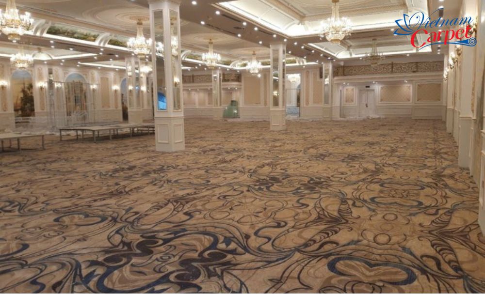 Thảm trải sàn khách sạn thi công tại Lào Cai