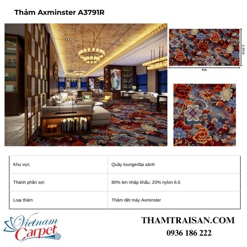 Thảm Axminster A3791R (2)