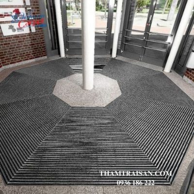 Thảm khung nhôm Emco Marschall chèn sợi thảm