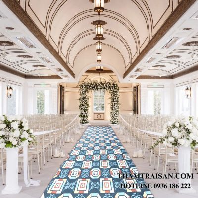 Thông tin chi tiết của thảm nỉ sự kiện hoa văn Carpet