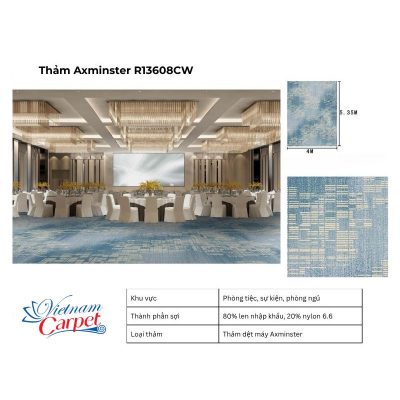 Thông số kỹ thuật Thảm Axminster R13608CW