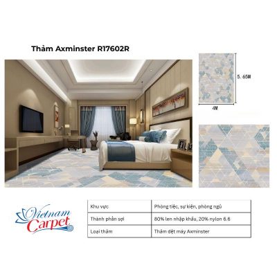 Thông số kỹ thuật Thảm Axminster R17602R