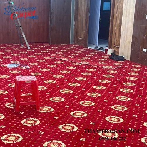 Thi công thảm khách sạn VI005