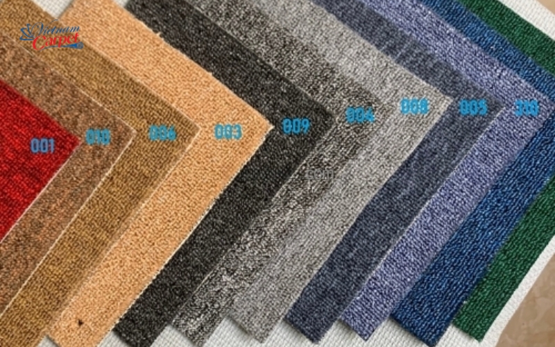 Thảm cuộn 1 màu Indonesia TD