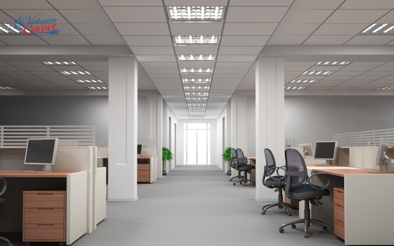 Thảm cuộn giá rẻ văn phòng