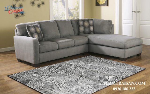 Nguyên tắc phối màu thảm và sofa bạn cần biết 