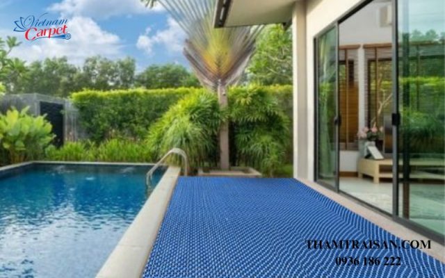 mẫu thảm nhựa cho bể bơi