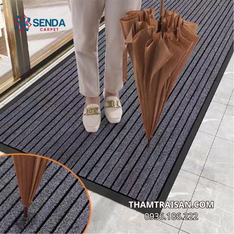 Khả năng thoát nước nhanh, giữ bề mặt khô ráo