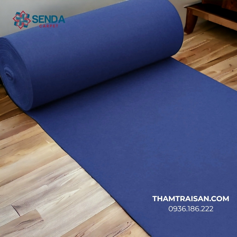 Thảm nỉ màu xanh than