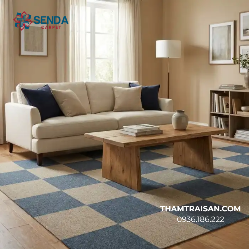 Thảm nỉ ghép miếng đế cao su là gì?