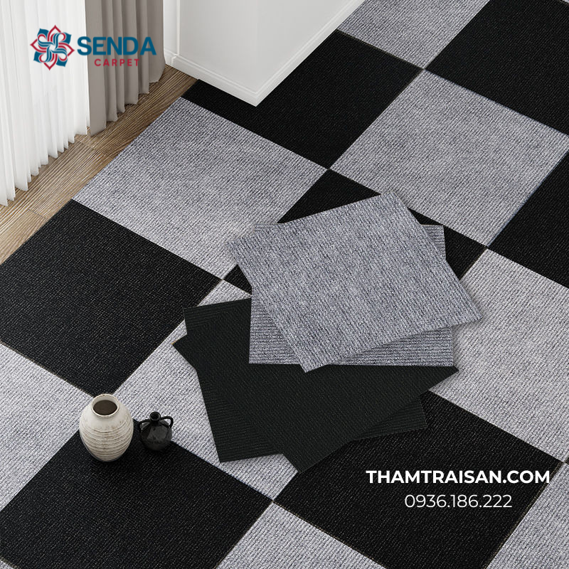 Ưu điểm khi sử dụng thảm nỉ tấm ghép