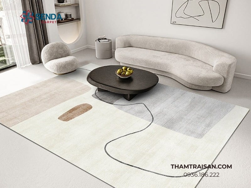Top 8 thiết kế thảm trải trang trí phòng khách đẹp nhất 2026