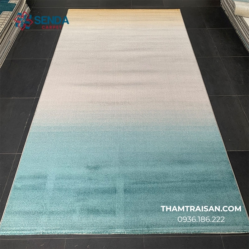 Thảm texture màu ombre