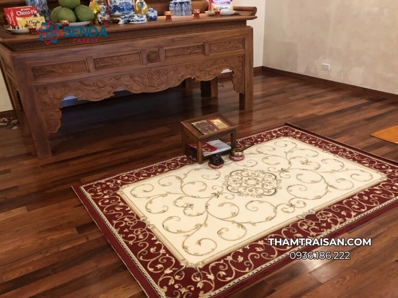 Xu hướng thảm trải phòng thờ 2026