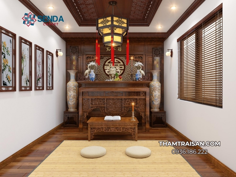 Vì sao nên sử dụng thảm trải phòng thờ?