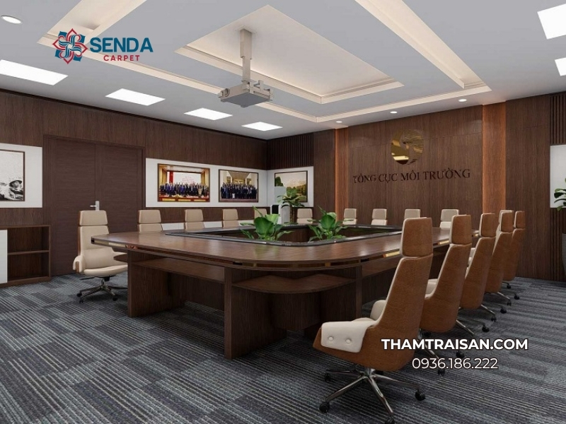 Kinh nghiệm chọn thảm văn phòng theo từng khu vực