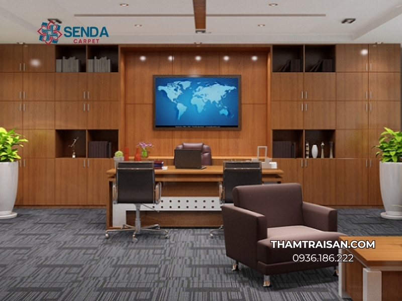 Kinh nghiệm chọn thảm văn phòng theo từng khu vực
