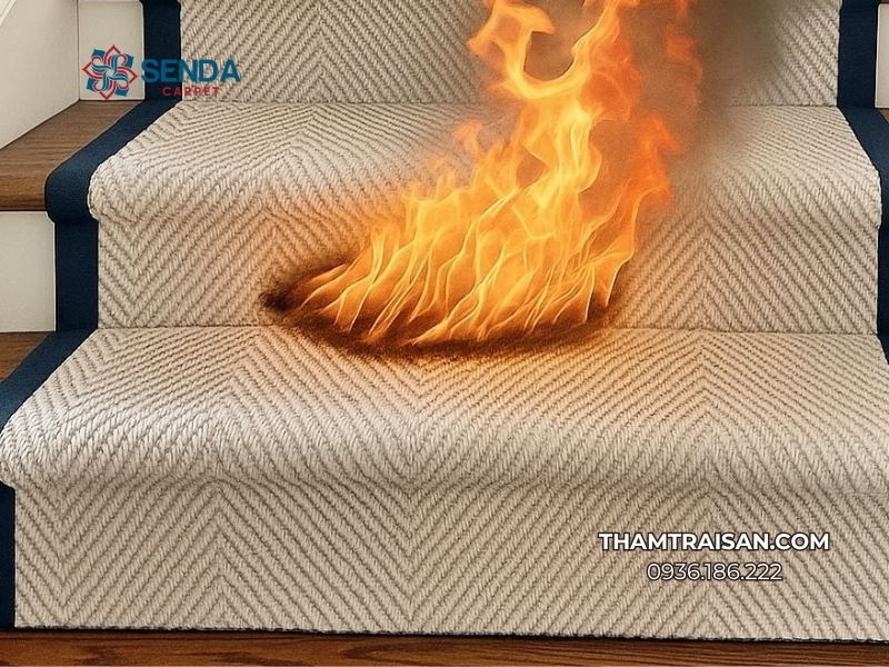 Thảm trải sàn chống cháy là gì?