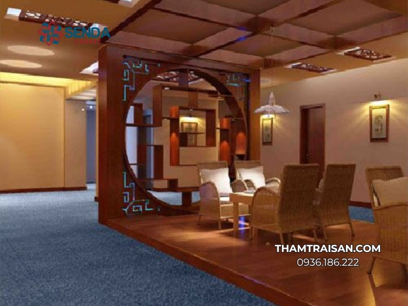 Thảm nỉ trải cho nhà hàng