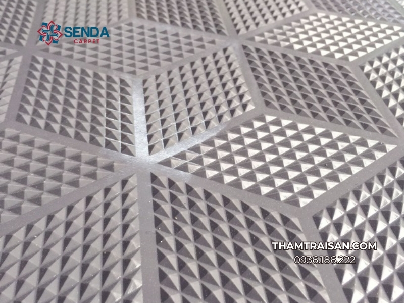 Thảm nhựa họa tiết nổi