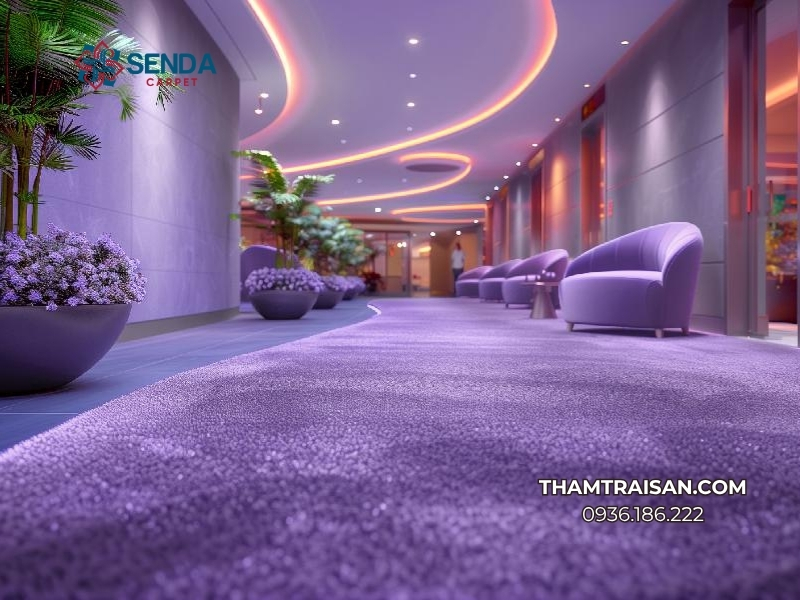 Chọn màu sắc cho thảm phù hợp phong cách