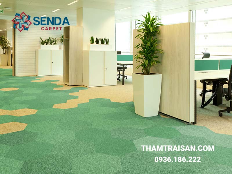 Xu hướng thiết kế thảm lót sàn văn phòng hiện nay