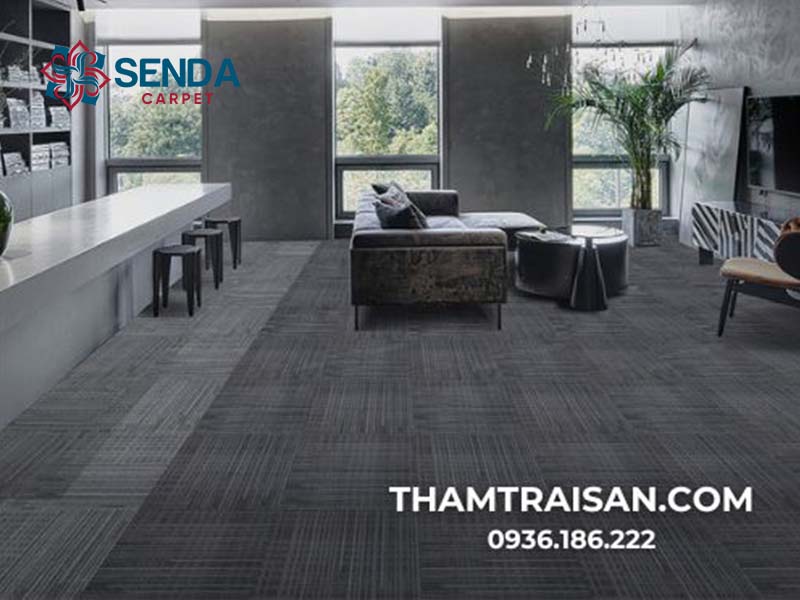Hình ảnh một số mẫu thảm trải văn phòng đẹp tại Senda Carpet