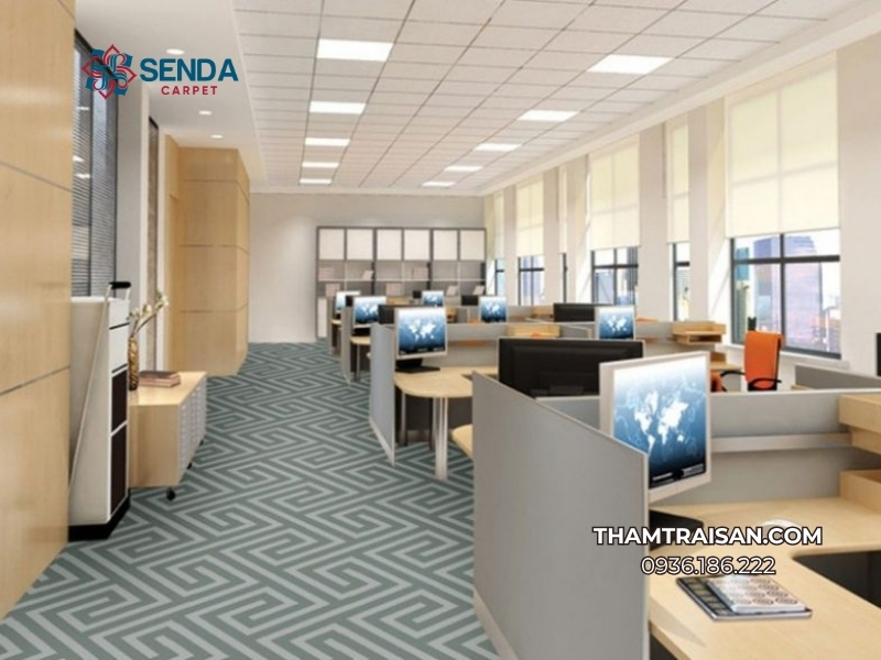 Xu hướng hoa văn thảm văn phòng thịnh hành