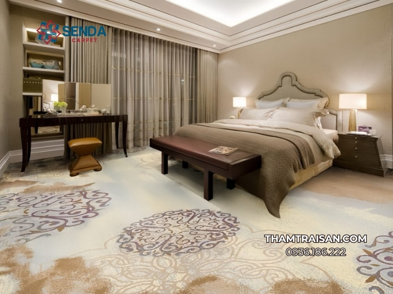 Vì sao nên sử dụng thảm phòng ngủ?