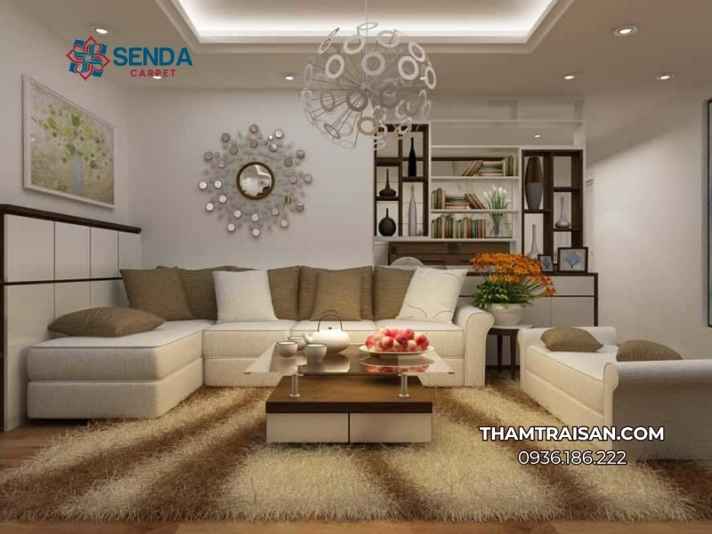 Thảm chữ nhật cho phòng khách