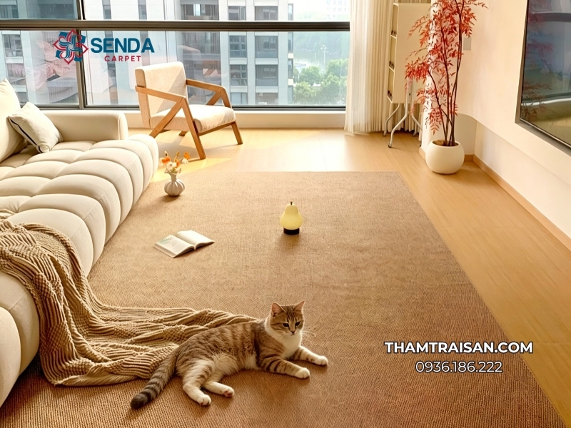 Thảm trơn đơn sắc