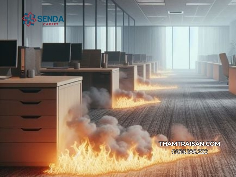 Tiêu chuẩn chống cháy của thảm trải sàn
