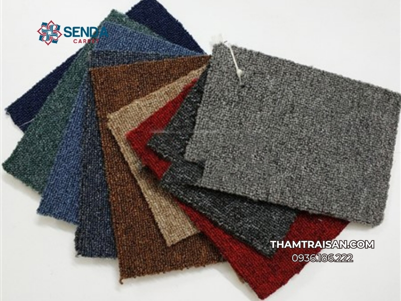Loại thảm sử dụng quyết định chi phí thi công thảm