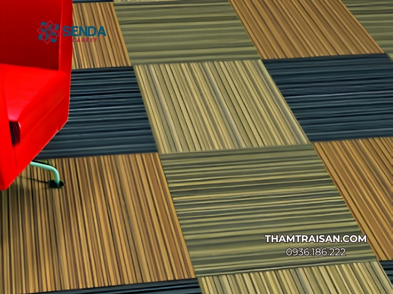 Thảm tấm sọc