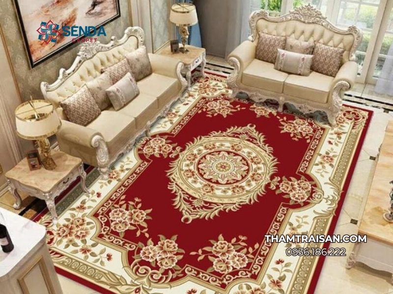 Thảm hoa văn cổ điển tại các khách sạn cao cấp