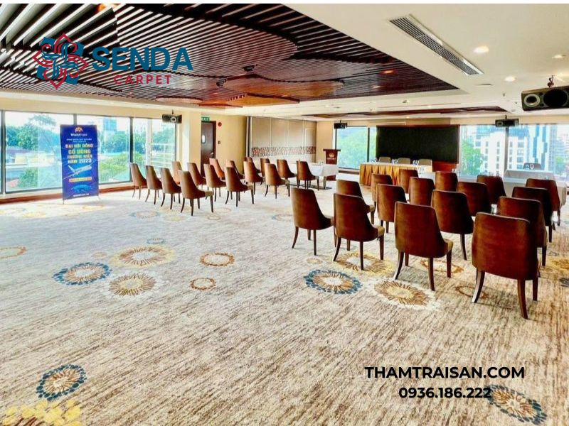 Thảm hội trường khách sạn tại Bắc Ninh