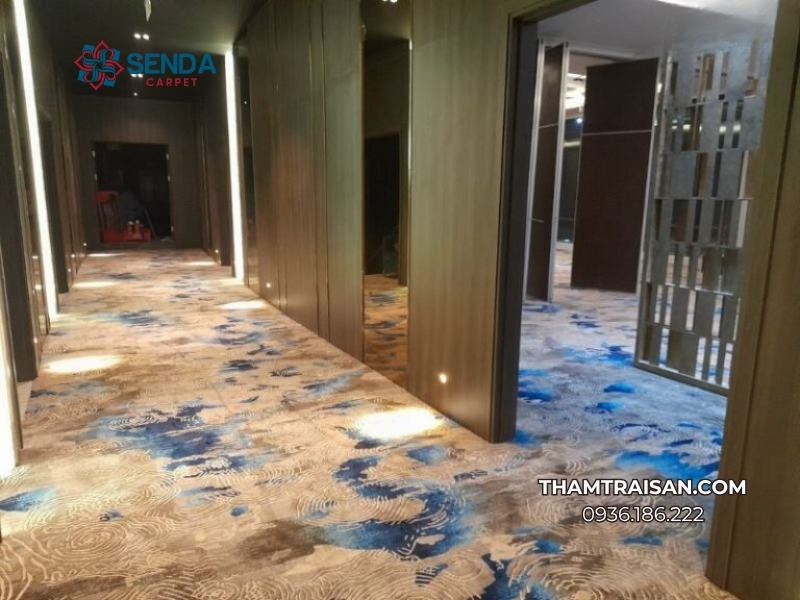 Thảm In Nylon trải khách sạn tại Quảng Ninh