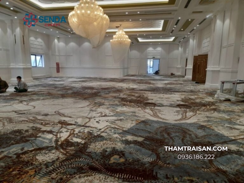 Thảm tiệc cưới Axminster