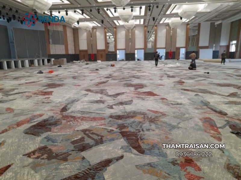 Thảm tiệc cưới Axminster