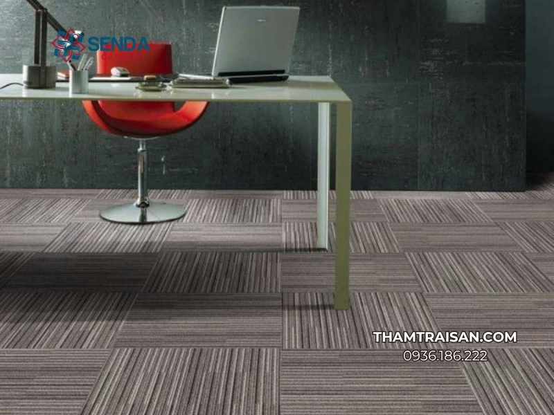 Thảm tấm đế cao su phù hợp với mọi bề mặt sàn