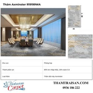 Thảm Axminster R19199WA (2)