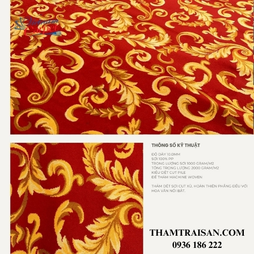 Thảm cuộn LA Series (Cuộn-Xù khổ 4M) 09