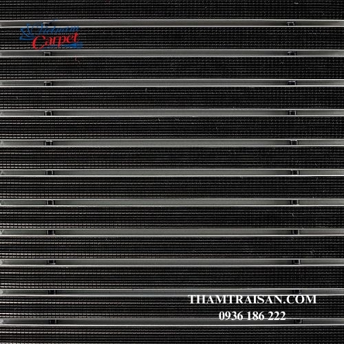 Thảm khung nhôm Emco Diplomat chèn cao su 02 Thảm khung nhôm Emco Diplomat chèn cao su