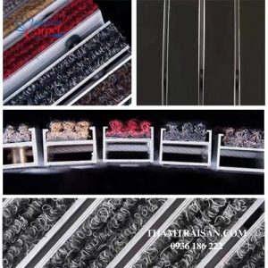 Thảm khung nhôm cho lối vào Flooring source