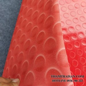 Cấu tạo của thảm nhựa đồng tiền