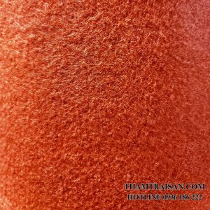 Thảm nỉ sự kiện Carpet trơn màu cam