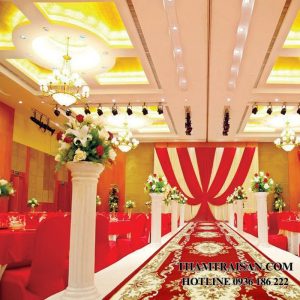 Thảm nỉ sự kiện Carpet trơn nhiều màu