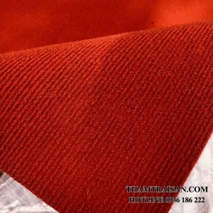 Cấu tạo của thảm nỉ sự kiện dày sọc NDS10 màu xám