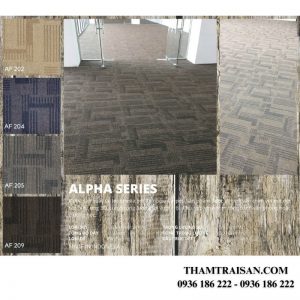 thông số Thảm tấm Alpha