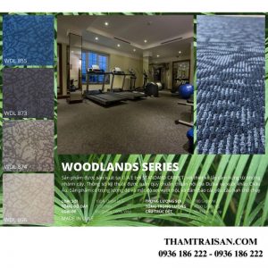 thông tin thảm tấm nhập khẩu Woodlands